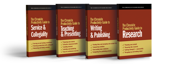 The Chronicle Productivity Guides - cover images