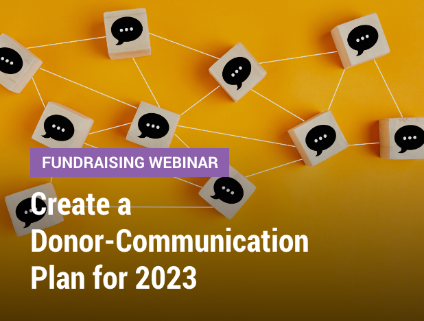 Create a Donor-Communication Plan for 2023 Cover Image