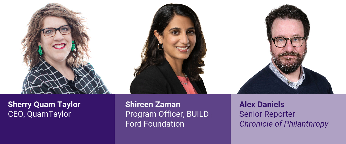 Sherry Quam Taylor | Shireen Zaman | Alex Daniels