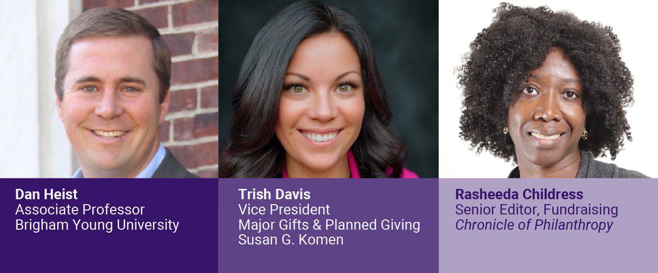 Dan Heist, Trish Davis, Rasheed Childress