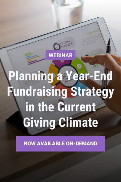 Planning a Year-End Fundraising Strategy webinar on-demand