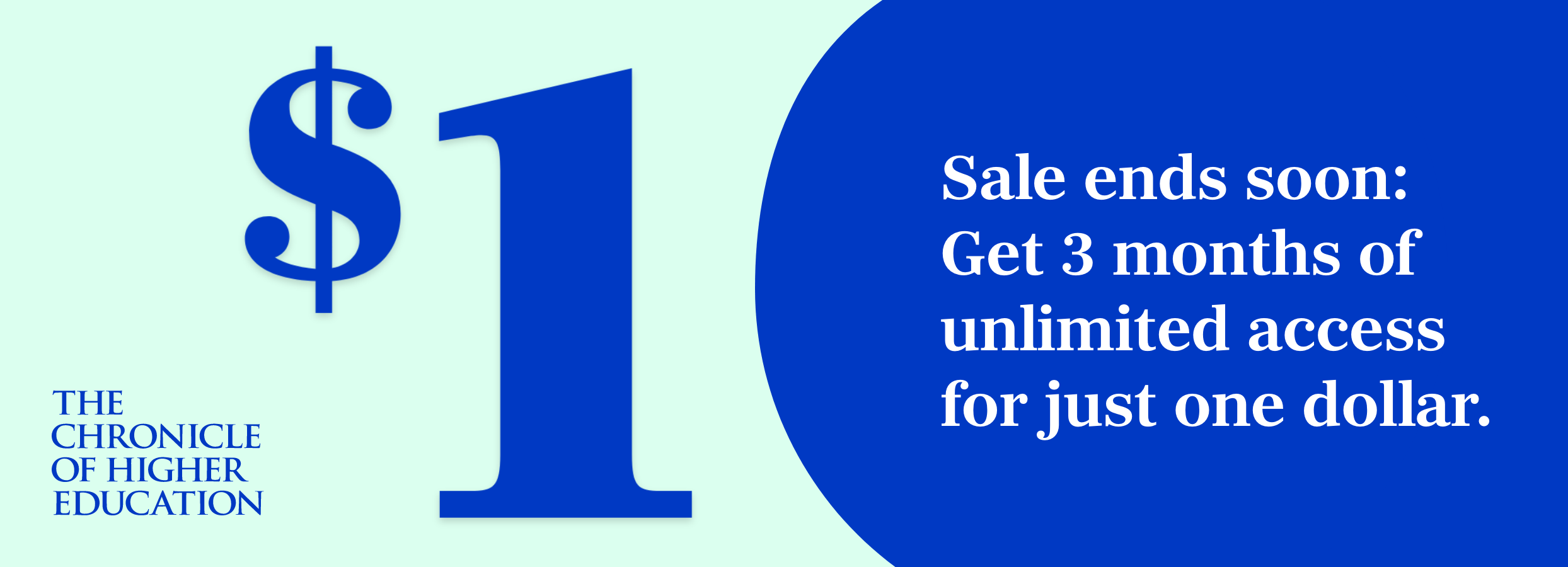 $1 For 3 Months of Unlimited Access