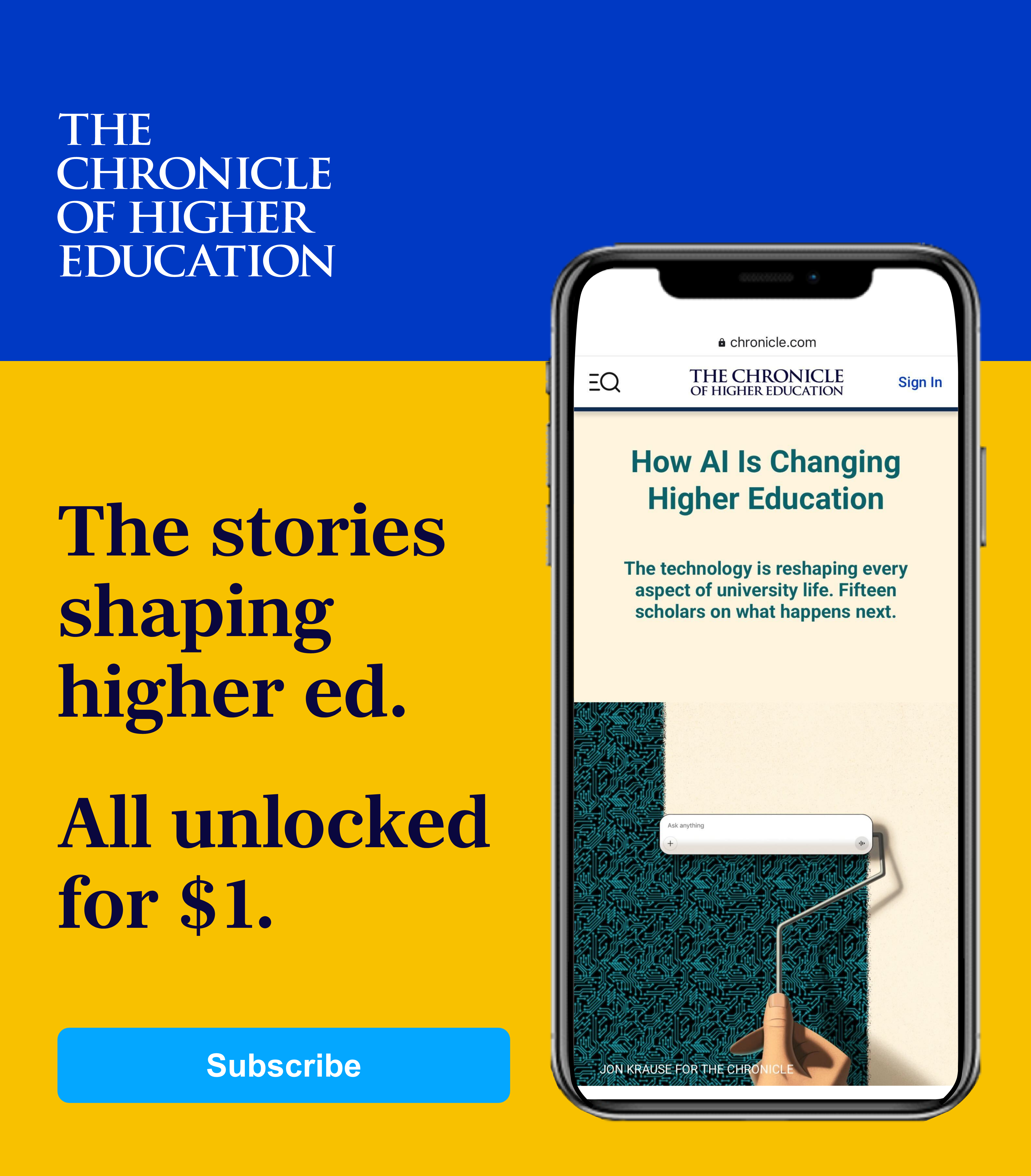 The Chronicle of Higher Education