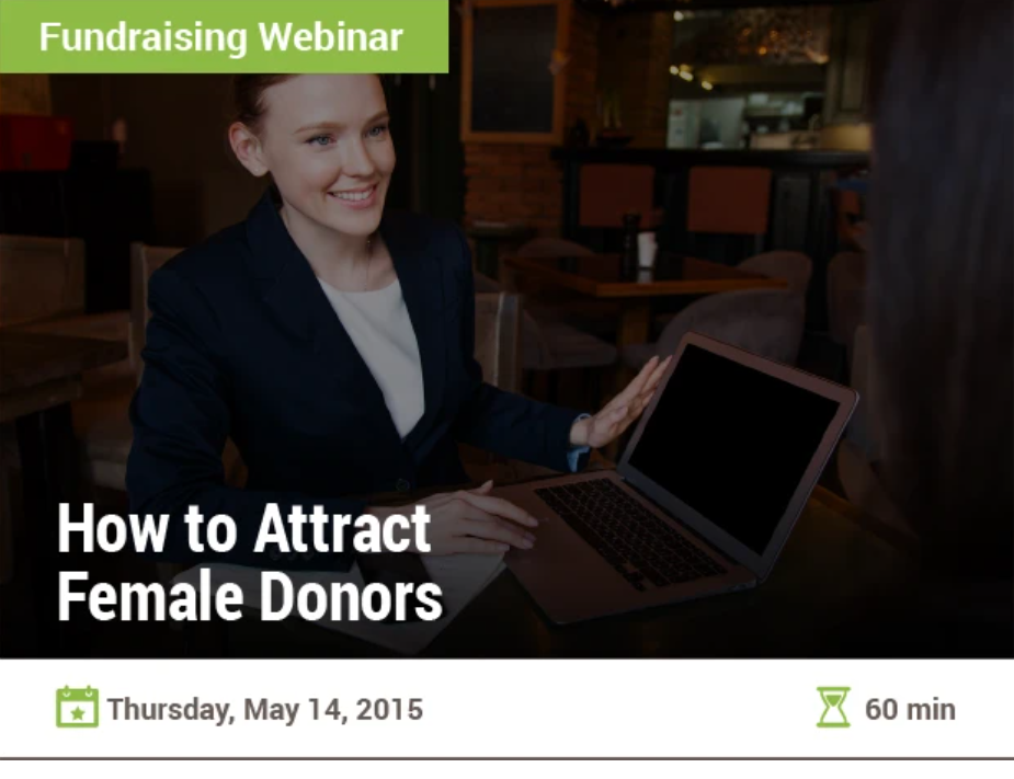 How to Attract Female Donors