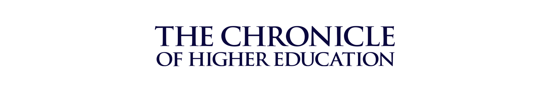 The Chronicle of Higher Education