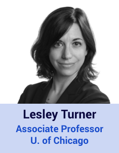 Lesley Turner, Associate Professor U. of Chicago