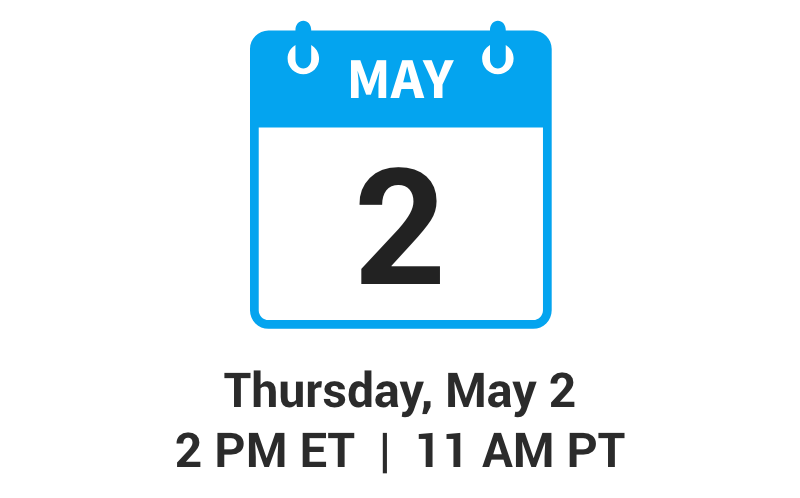 Thursday, May 2, 2024, 2:00pm ET; 11:00am PT