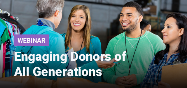 Engaging Donors of All Generations Webinar