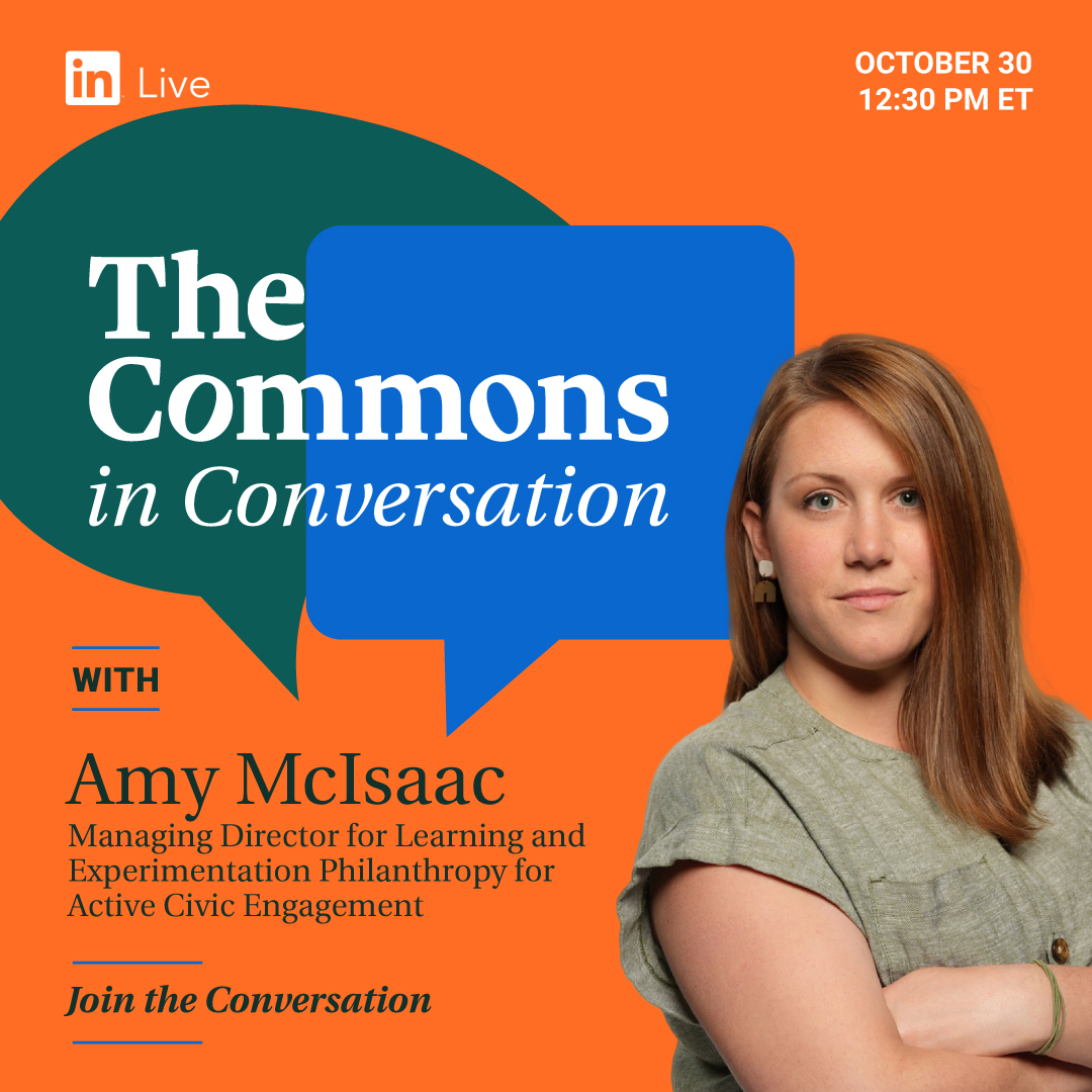 The Commons in Conversation with Amy McIsaac