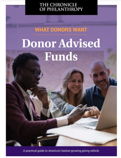 What Donors Want: Donor Advised Funds