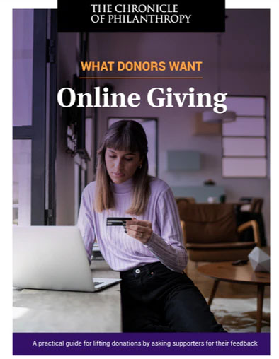 What Donors Want: Online Giving