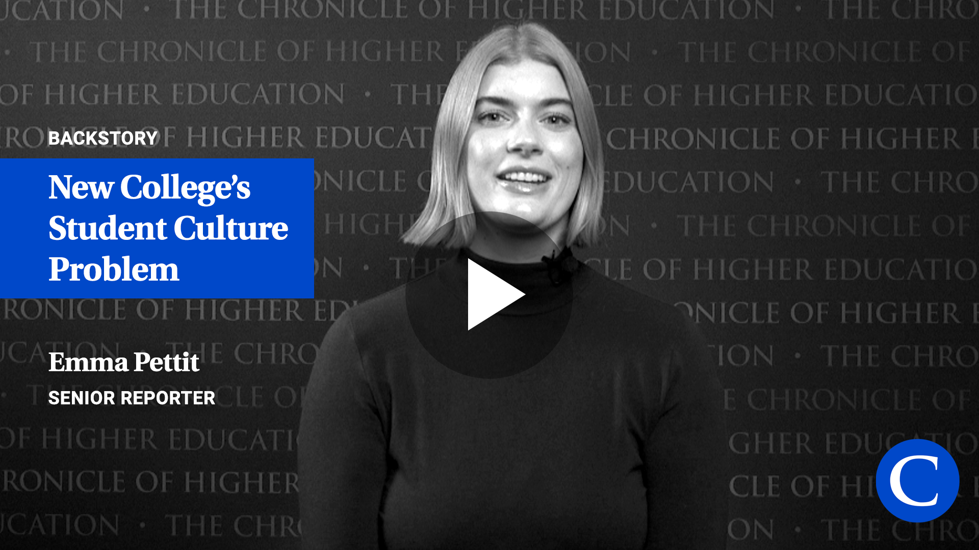 New College's Student Culture Problem